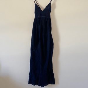 Navy Blue Aerie Sun Dress